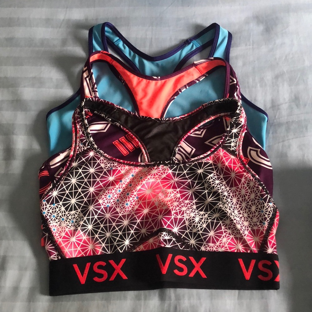 Bundle of Underarmour and VSX sports bras